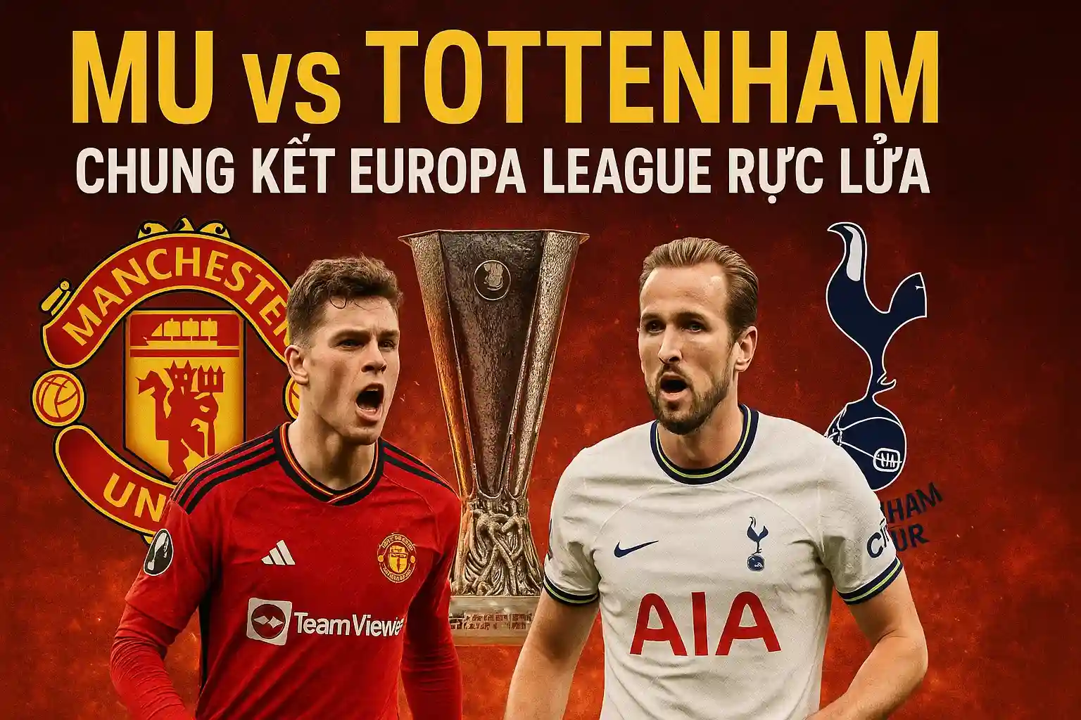 MU vs Tottenham - Soi kèo trực tiếp bóng đá 02:00-22/5 3 MU vs Tottenham – Chung kết Europa League rực lửa
