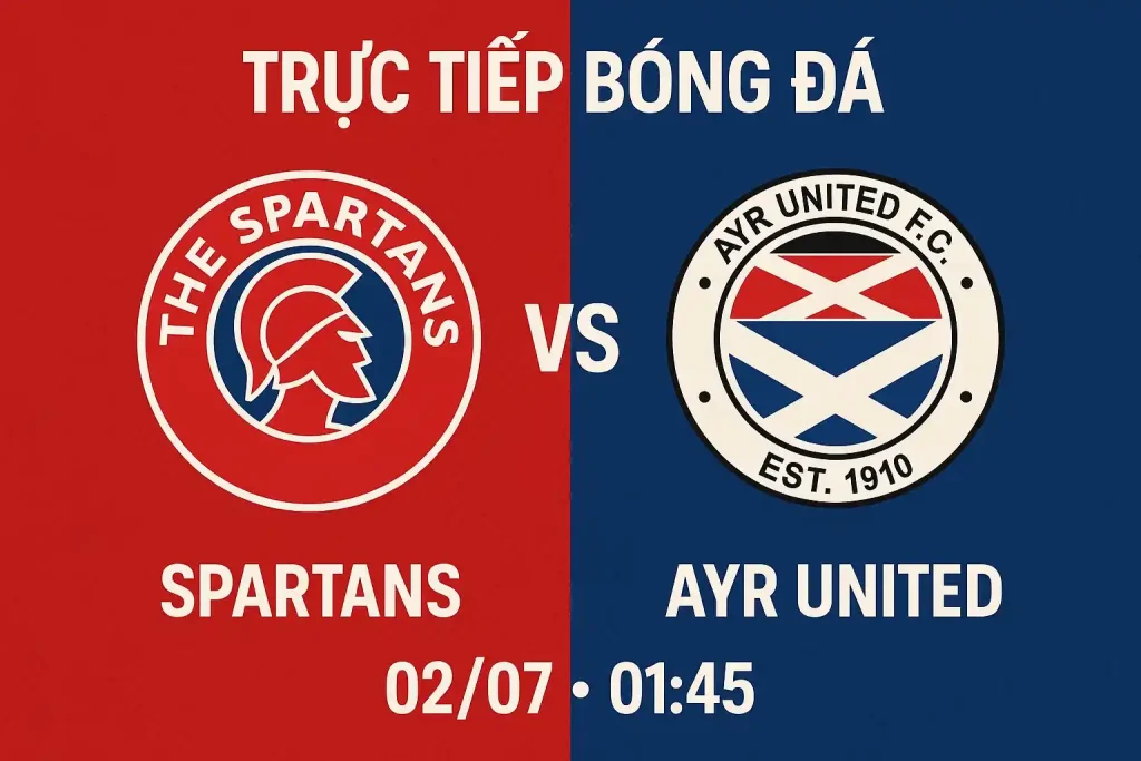 Link trực tiếp bóng đá Spartans vs Ayr United 02/07 - 01:45 1 Link trực tiếp bóng đá Spartans vs Ayr United 02/07 - 01:45