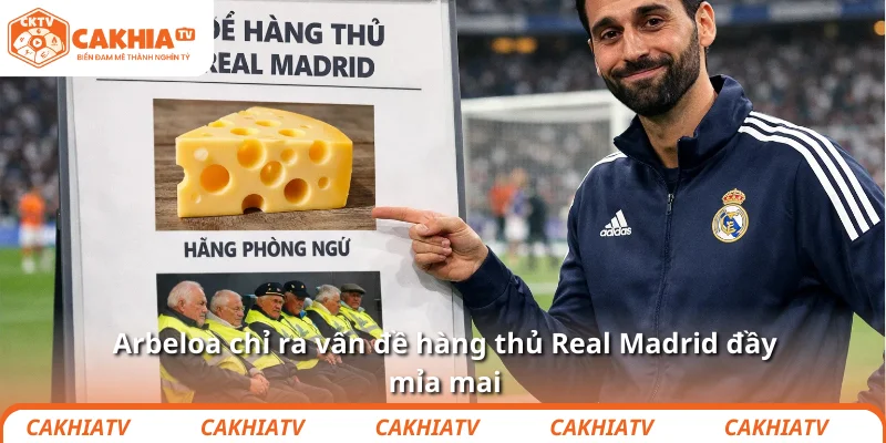 Arbeloa chỉ ra vấn đề hàng thủ Real Madrid đầy mỉa mai 1 Arbeloa chỉ ra vấn đề hàng thủ Real Madrid đầy mỉa mai