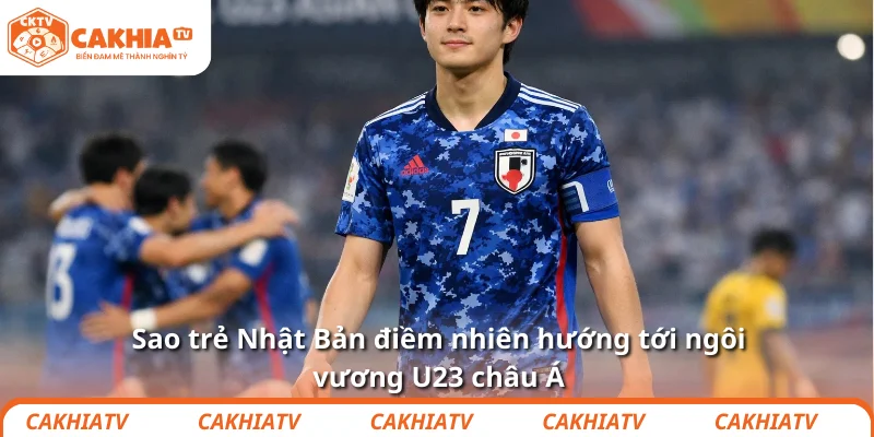 Sao trẻ Nhật Bản điềm nhiên hướng tới ngôi vương U23 châu Á 1 Sao trẻ Nhật Bản điềm nhiên hướng tới ngôi vương U23 châu Á