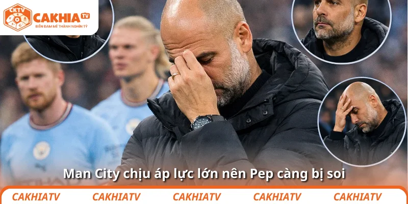 Pep Guardiola bị nhắc nhở vì phát ngôn lạc đề ngoài bóng đá 3 Man City chịu áp lực lớn nên Pep càng bị soi