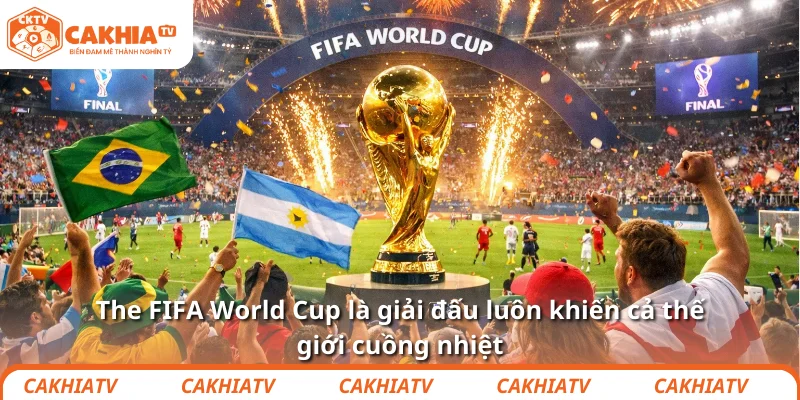 The FIFA World Cup: Lễ hội bóng đá khiến cả thế giới phát cuồng 2 The FIFA World Cup là giải đấu luôn khiến cả thế giới cuồng nhiệt