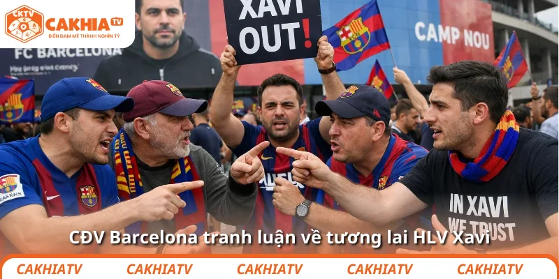 Alejandro Echevarria là ai sau vụ Xavi rời Camp Nou? 4 CĐV Barcelona tranh luận về tương lai HLV Xavi