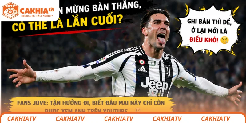 Juventus chần chừ, nguy cơ mất trắng Vlahovic rõ ràng 4 Vlahovic ăn mừng bàn thắng, có thể là lần cuối?
