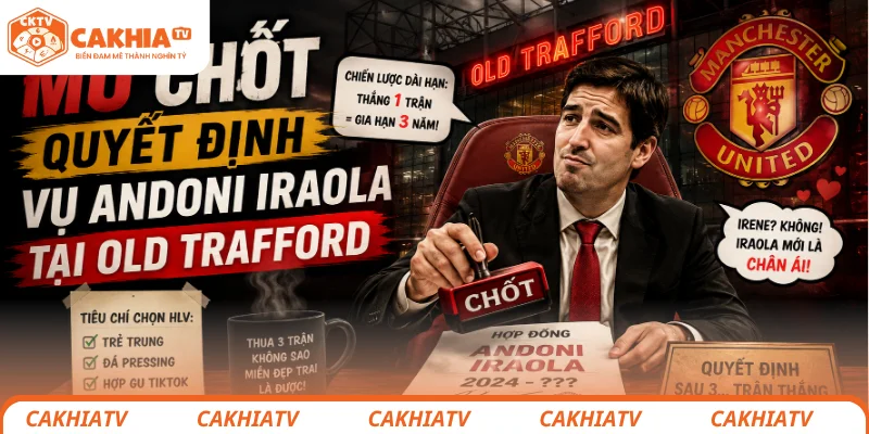 MU chốt quyết định vụ Andoni Iraola tại Old Trafford 1 MU chốt quyết định vụ Andoni Iraola tại Old Trafford